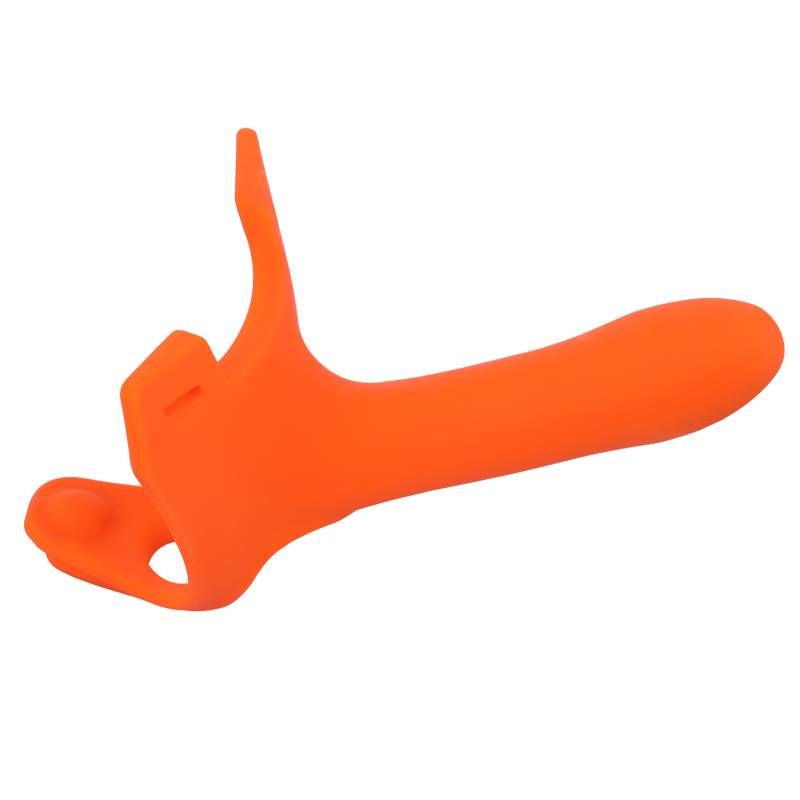 Zoro Strap-On 6.5in Orange PerfectFit